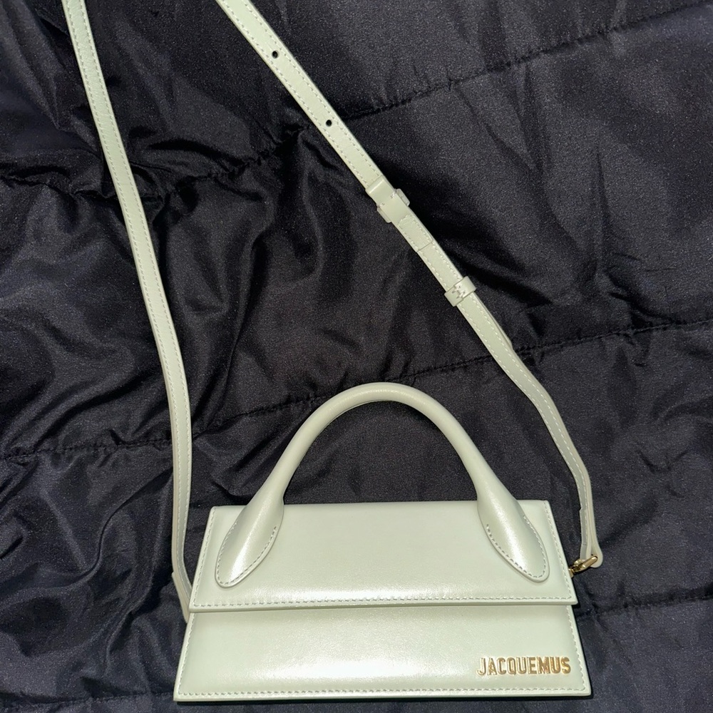 Sage green Jacquemus Le Chiquito Long